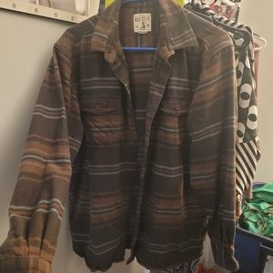 Red Head striped shirt